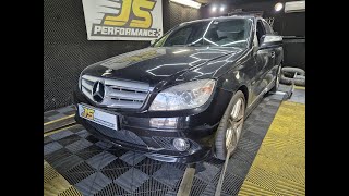 Reprogrammation moteur Mercedes Class C 320 224chx by JS PERFORMANCE [upl. by Otrebcire]