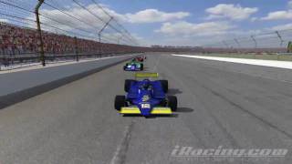 iRacing Indianapolis Motor Speedway Lotus 79 MultiCar Action [upl. by Kennett740]