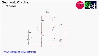 BJT  Introduction to AC Analysis [upl. by Moor]