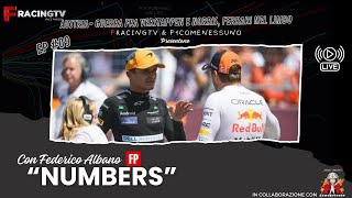 NUMBERSeps9GUERRA TRA VERSTAPPEN E NORRIS FERRARI NEL LIMBO Ospite Federico Albano [upl. by Feliza596]