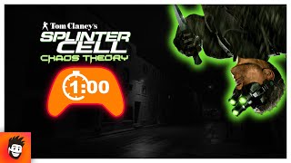 Splinter Cell Chaos Theory  One Minute Game Review [upl. by Alberik796]