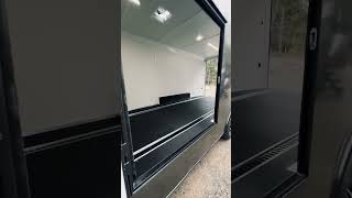 2025 Haulmark 24’ Race Car Trailer Escape door finished interior haulmark enclosedtrailer [upl. by Alix]