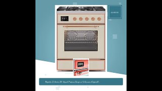 Majestic II Series 30quot Liquid Propane Range w 5 Burners CopperAntique White [upl. by Natasha628]