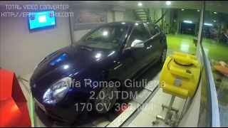 Giulietta 20 JTDM 170CV Cartec Automotive Stage I [upl. by Noach874]