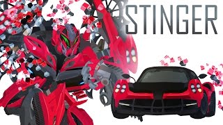 STINGERTransformium Edition  Short Flash Transformers Series [upl. by Desdamonna870]