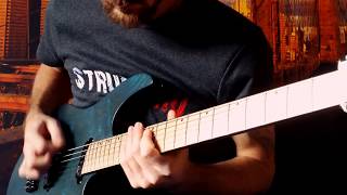 Рубеж playthrough Lepsky Dominator Fredguitarist  AMT K2 test [upl. by Aaronson]