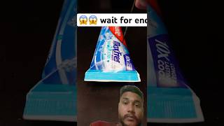 😱😱 wait for end funny toothpastedispenser comedy toothpaste toothpast viralvideo shorts [upl. by Dionis424]