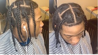 Men Braids  Box Braids [upl. by Naloc]