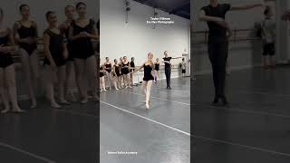 BALLET CLASS 🩰✨ ballet ballerina balletclass [upl. by Liederman]