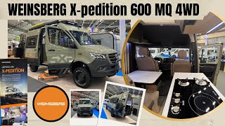 WEINSBERG Xpedition 600 MQ 4WD [upl. by Ire]