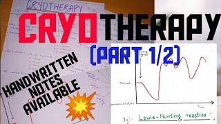 Cryotherapy in physiotherapy  Physiological effects  In hindi  part 12 [upl. by Andrien912]