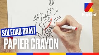 Soledad Bravi linterview PAPIER CRAYON [upl. by Aseena]