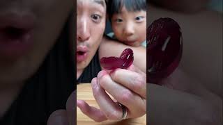 More popping grape jellies This one was coolshortsfeed shortsyoutube [upl. by Eedia]