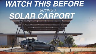 Solar Carport Buying Guide And Tips  Things To Look Out For [upl. by Lunette946]