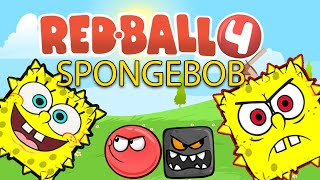 Sponge Bob vs Red Ball 4 Super Cave Adventure [upl. by Fabien]