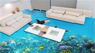 3D Flooring For Bathrooms Kitchens And Bedrooms [upl. by Nosreffej800]