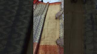 Kanjeevaram saree review free delivery ampreturn amp cod available👍 like👍👉👉 subscribe friends 🙏plz 🙏🔔 [upl. by Dorkus]