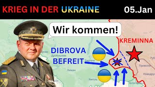 05Jan RUSSEN in PANIK Ukrainer erreichen KREMINNA  UkraineKrieg [upl. by Ennaegroeg]