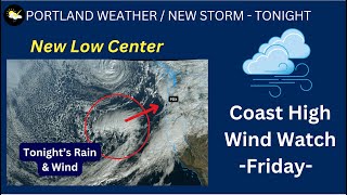 Next Pacific NW Storm Arrives Thursday Night [upl. by Adair]