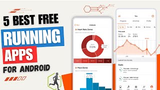 Top 5 Best Free Running Apps for Android ✅  for Beginners Weight Loss Marathon Training [upl. by Avera610]