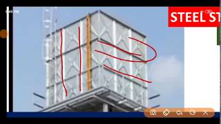 DESIGN OF STEEL Overhead water tank lecture7 part2 [upl. by Mathias306]