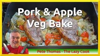 Pork and Apple Vegetable Bake  Quick and Easy [upl. by Jeramey]