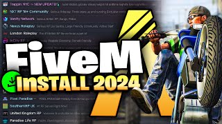 How to Download and Install FiveM in 2024 for GTA 5 Roleplay on PC [upl. by Hairahs233]