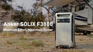 quotAnker SOLIX F3800 Review Ultimate Solar Energy Storage for Your Homequot [upl. by Nataniel]