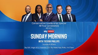 Sunday Morning with Trevor Phillips  Conservative Leadership Special live from the Tory conference [upl. by Dranyer]