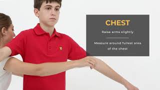 A Boys How to Measure Apparel Sizing Video [upl. by Yarised87]