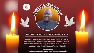 🔴LIVE  MISA TAKATIFU MAZISHI YA PADRE NICHOLAUS NGOWI CppS MANYONI SINGIDA [upl. by Ayeka]