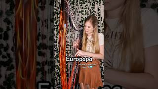 Douze points to the Netherlands 🩵🐦 eurovision2024 joostklein europapa cover harp romantic [upl. by Hgielrac]