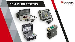 Megger DLRO 10A Testers [upl. by Ymme583]