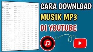 CARA DOWNLOAD MUSIK DI YOUTUBE JADI MP3 [upl. by Florian]