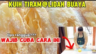 RESEPI KUIH TIRAMLIDAH BUAYA [upl. by Patsis]