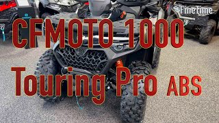 CFMOTO 1000 Touring Pro ABS  Fahrzeugvorstellung cfmoto quad atv canam cforce [upl. by Ddene]