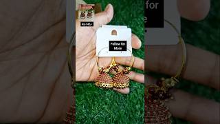 Meesho Jhumki earrings meesho jhumki earrings shorts trending viralvideo viralshort trending [upl. by Trish]