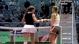 Anna Kournikova vs Sandrine Testud 1999 Leipzig R2 Highlights [upl. by Valentijn]