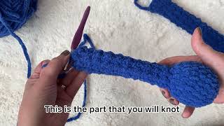 Snuggler Leg and Knot Tying Tutorial [upl. by Okorih]