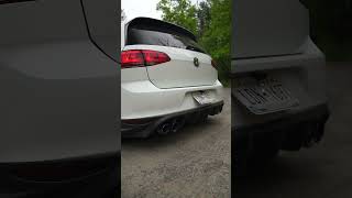 MK7 GTI CATTED DOWNPIPE POPS AND BANGS TUNE REVS gti mk7gti mqb burble [upl. by Ailama760]