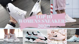 TOP 10 BEST WOMENS SNEAKERS [upl. by Awuhsoj]