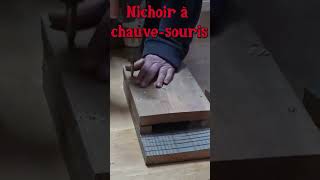 Nichoir pour chauvesouris serre jardine quefairedansmonjardin [upl. by Namdor]