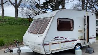 2003 Swift Charisma 220 2 berth caravan walk around [upl. by Georgine887]