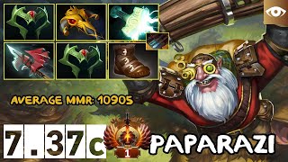 Pos 2 Sniper Ghillie Suit  Paparazi  737c  Immortal Dota [upl. by Oznecniv]