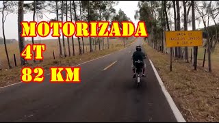 Viagem 82 km Motorizada 4T [upl. by Feld]