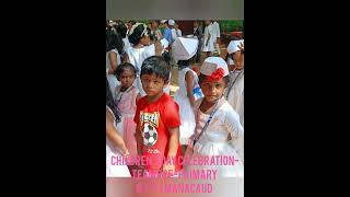 Childrens day celebration  Team PRE PRIMARY GTTI Manacaud [upl. by Eisteb28]