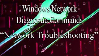 Understanding Windows Network Diagnostic Commands  Ping Tracert Pathping Ipconfig nslookup etc [upl. by Idyak29]