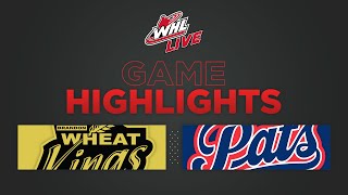 WHL Highlights Wheat Kings 3 at Pats 6  March 15 2023 [upl. by Nauqas]