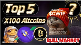 Top 5 AltCoins 100X Bull Market 💯 The Thursday Night Live Stock Holiday Show [upl. by Nairot669]