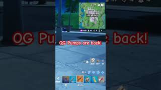 OG pumps are back in Fortnite Remix bobdumpling fortnite remix chapter2 ogpump pumpshotgun [upl. by Drape]